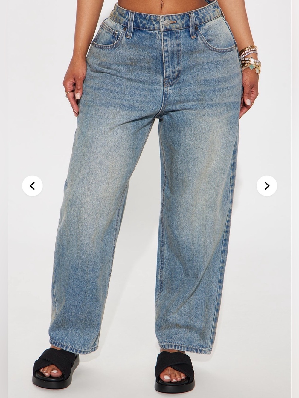 NWT FashionNova “Classic Barrel Leg Jeans” Sz 13